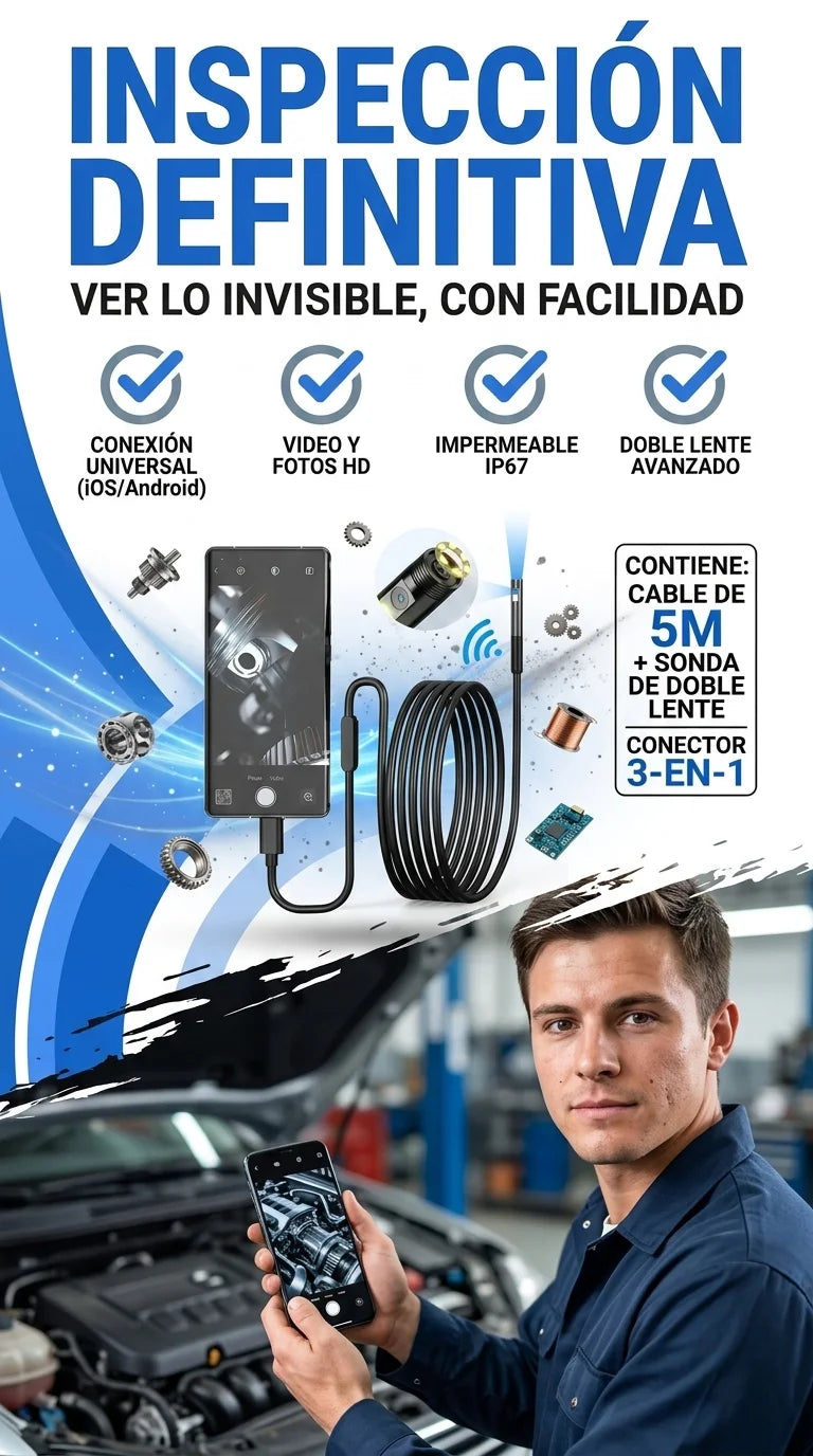 CÁMARA ENDOSCÓPICA PROFESIONAL