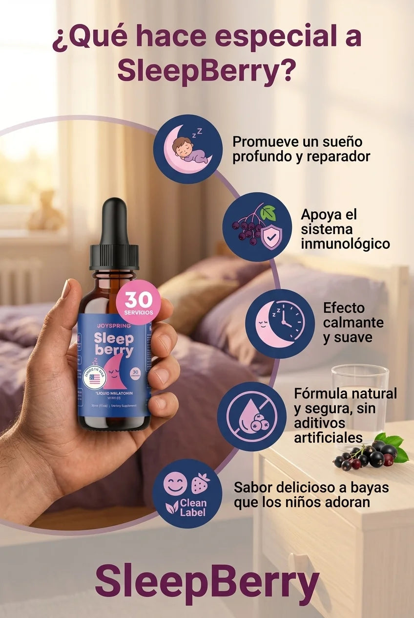 Sleep Berrys - Sueño reparador para tu tesoro