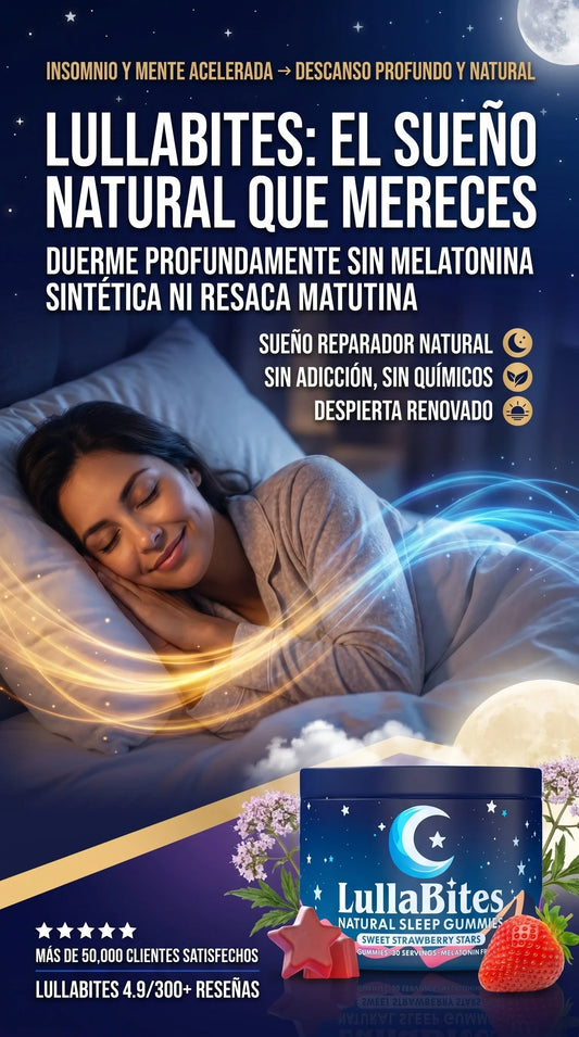 LullaBites - Gomitas para levantarte renovado y con energía al 100%